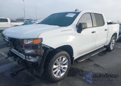 2020 Chevrolet Silverado 1500 2Wd Short Bed Custom from USA, damaged, VIN 1GCPWBEH1LZ131056